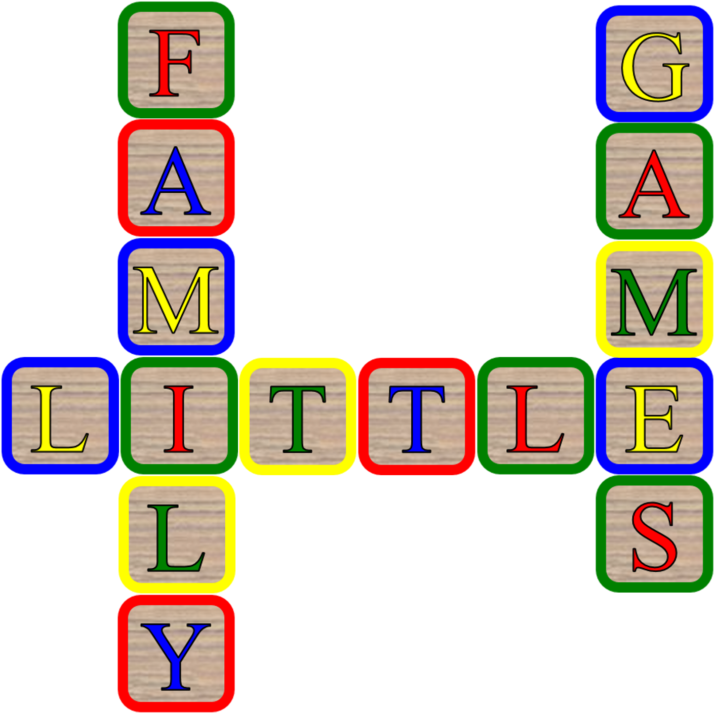 Little Family Games block design 3